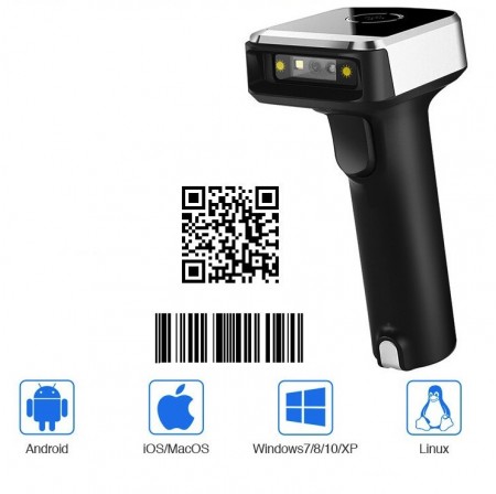 Bluetooth сканер штрих-кодів LEMMIX 1900DB Bluetooth сканер штрих-кодів LEMMIX 1900DB