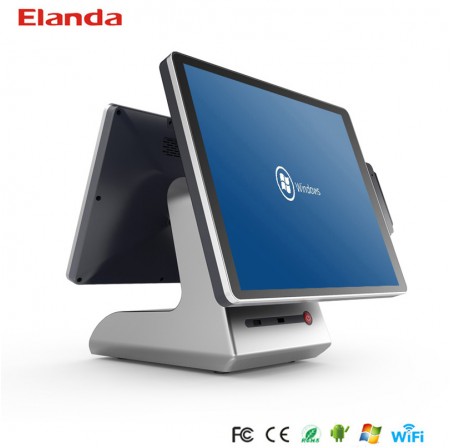 Сенсорный POS терминал Elanda X200 15" + 10" 4Gb ОЗУ 64Gb