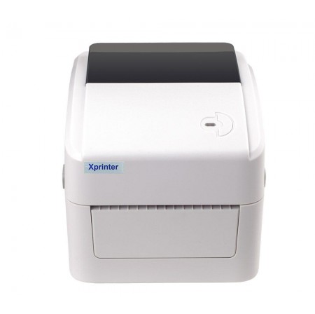 Термопринтер для друку етикеток бирок наклейок Xprinter XP-420B USB (для штрих-кодів)