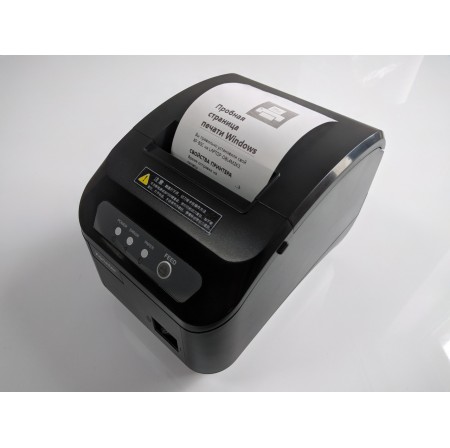 Принтер чеків 80 мм з автообрізанням Xprinter XP-Q200II LAN