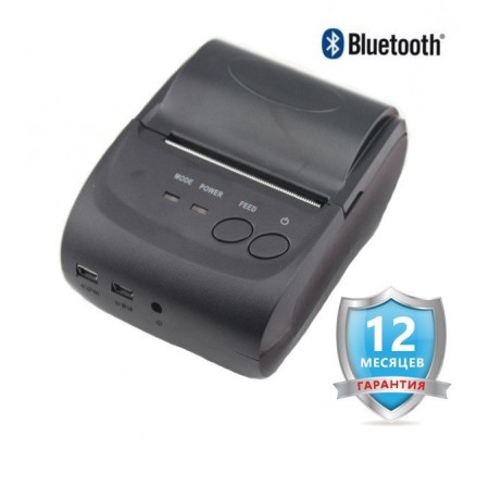 Портативний Android-Bluetooth принтер чеків Jepod JP-5802LYA (58 мм) Портативний Android-Bluetooth принтер чеків Jepod JP-5802LYA (58 мм)