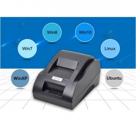 Термопринтер чеків Xprinter XP-58IIH (POS-5890) USB Термопринтер чеків Xprinter XP-58IIH (POS-5890) USB
