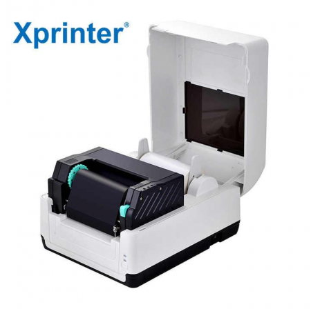 Xprinter XP-T451B термопринтер для печати на лентах с обрезчиком, бирках, этикетках